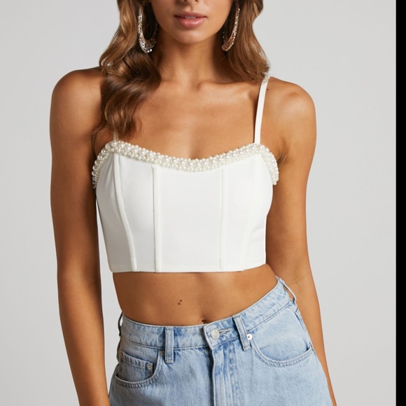 White Pearl Top - Picture 1 of 5